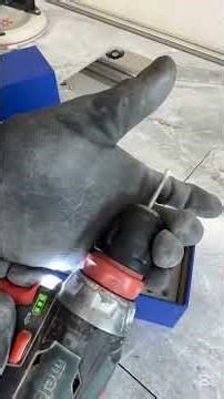 Making a tile access panel #homedecor