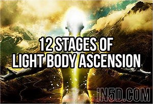 12 Stages Of Light Body Ascension