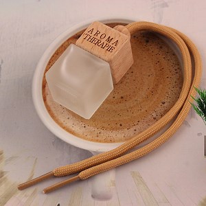 [Hot Item] Creative Empty 10ml Matte Aromatherapy Bottle Car Diffuser Perfume Glass Bottle with Wooden Lid