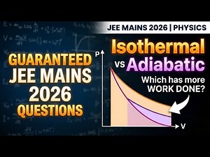 Thermal Physics PYQs One Shot – Part 1 | JEE Main 2026 Physics