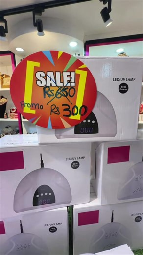 UV Lamp 300/- only at @VIP FASHION FLACQ @VipFashion Vip Way Flacq Perfect Gift for our nail artist!!! #christmascountdown #vandanaappadoo #promoter #ellianadigitalcreative #saviours🔥