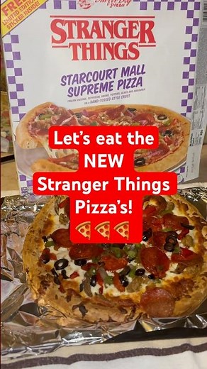 🍕NEW Stranger Things Pizza at Walmart!