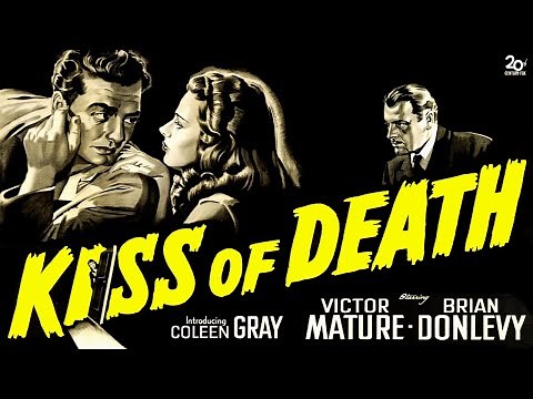 Kiss of Death (1947) Noir Crime Drama - Victor Mature, Coleen Gray - Full Movie