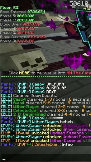 The CRAZIEST M7 RNG!!! #minecraft #skyblock #hypixel