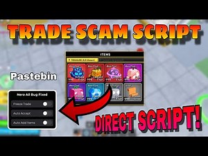 [FULL TUTORIAL] TRADE SCAM SCRIPT BLOXFRUIT 2025 | FIXED SCRIPT | pastebin