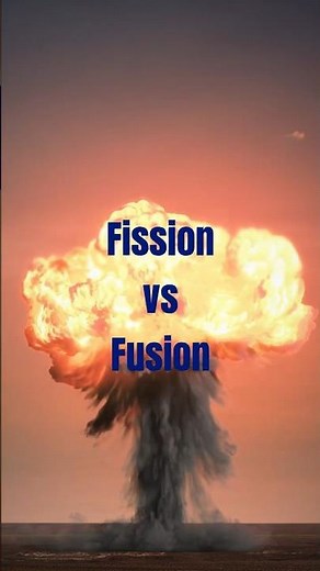 Fission vs Fusion — What’s the Difference? | #ScienceShorts #NuclearEnergy #Fusion #Fission