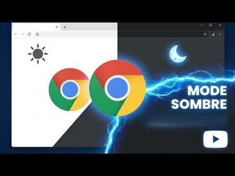 ACTIVER le MODE SOMBRE sur GOOGLE CHROME