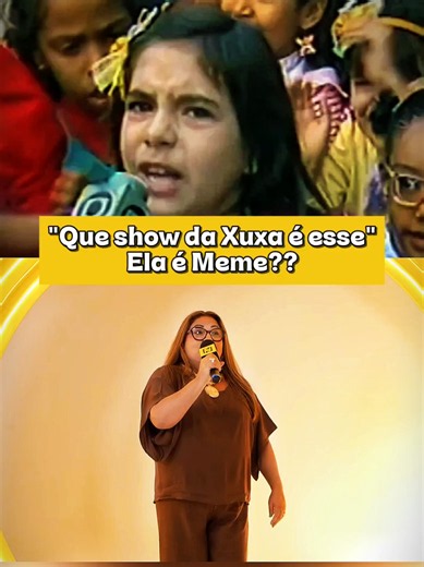 É Ela??! — Que show da Xuxa é esse?