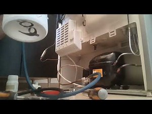 încărcare cu freon combina frigorifica r600a