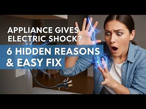 Appliance Gives Electric Shock 6 Hidden Reasons & Easy Fix