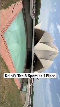 Places to Cover in Delhi in 1 Day | 3 Famous Spots at 1 Place | #delhi #rakshittiwari