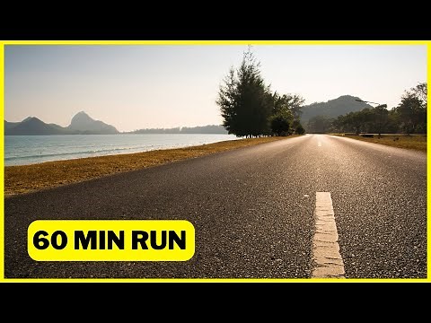 Virtual Running Videos For Treadmill with Music | Treadmill Running Videos | 60 minutes
