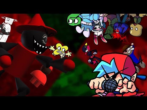 FNF' Exploitation, but every turn, another character sings it.