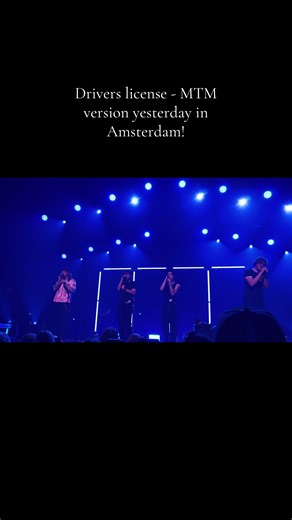 The concert was amazing! Drivers license was one of the covers that MTM sang! . . . . . . . . . . @midnighttilmorning @Shane Appell @Zach Newbould @Mason Watts @Conor Smith #amsterdam #concert #midnighttilmorning #buildingtheband #melkweg