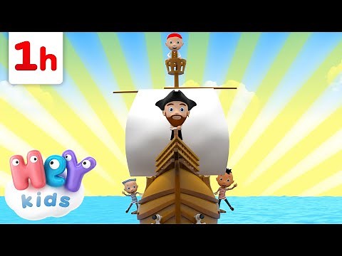Il Était Un Petit Navire et Plus ! | Une Heure ! | HeyKids Français - Chansons pour Enfants