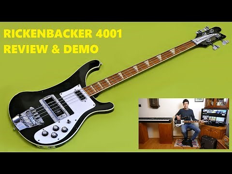 RICKENBACKER 4001 BASS GUITAR 1974 VINTAGE REVIEW & DEMO