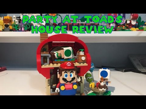 LEGO Super Mario Party At Toad's House Expansion Set Review!