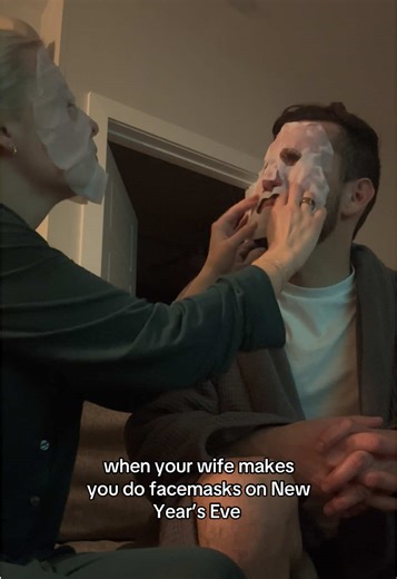 new year, better skin ✨ #newyearseve #newyears #married #marriedlife