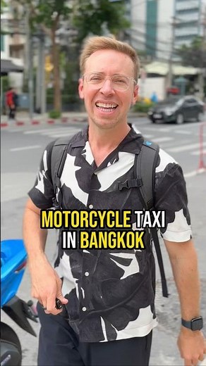 Better than Uber! MOTORCYCLE TAXI in Bangkok Thailand #bangkok #thailandtravel