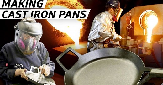 How Cast Iron Pans Are Made by Hand at Borough Furnace