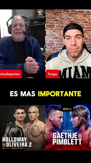 Si el Ranking fuera lo más importante, #ArmanTsarukyan estaría peleando por el Título en #UFC324 en lugar de #PaddyPimblett