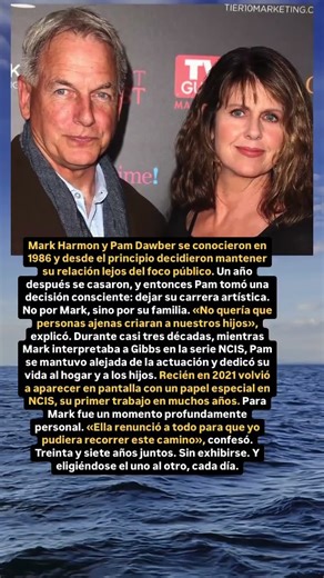 El matrimonio discreto de Mark Harmon que ya dura 37 años