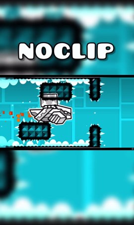 using HACKS IN GEOMETRY DASH 2.2 #shorts #geometrydash #gd #hacks #noclip