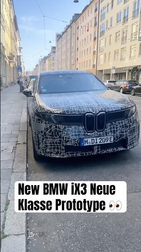 BMW iX3 Neue Klasse 🚨 Development Mule Walkaround | Future BMW EV Prototype |4k