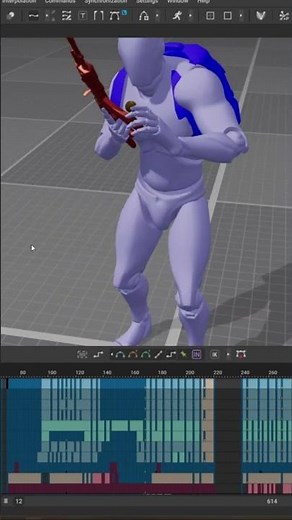 AGLS 2.0 Advanced 3 Props Animation (#cascadeur + #ue5 ) #gamedev