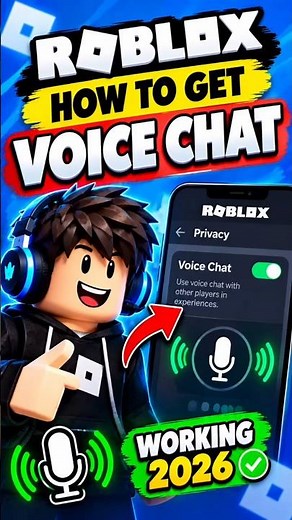How To Get Voice Chat on Roblox (2026) | Roblox Voice Chat Tutorial