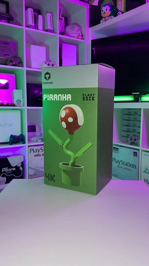 PlayStation 🎮 XBOX🌀SEGA🕹️Nintendo on Instagram: "From today on, my switch will grow on the Piranha that @powkong_official gave me😆 ●Up to 4K 30Hz clear casting TV mode ●Charge up to 6 Joy-Cons ●Provide multiple interfaces: 1 USB 2.0, 1 USB-C, and 1 HDMI ●Adaptive voltage control and short circuit detection, ensuring safe charging Please find the POWKONG Piranha in my link if you want a similar flower. 🛒Use the coupon code “retrogaming” for a 10% discount!! #POWKONG #Piranha #switch #gaming 
