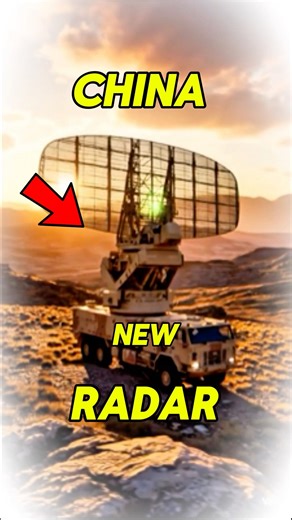 This Chinese Radar Could End Stealth Aircraft Forever. #shorts #military