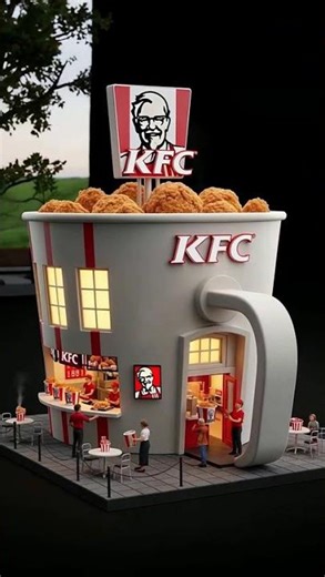 Mini Fast Food Worlds Are So Tiny & Realistic!