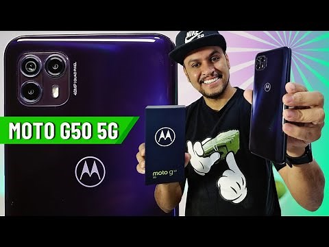 O Novo MOTO G50 5G Unboxing e Review