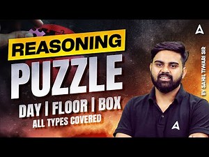 SSC CGL 2026 Reasoning Class | SSC CGL Reasoning Puzzle Class | Reasoning By Sahil Tiwari Sir