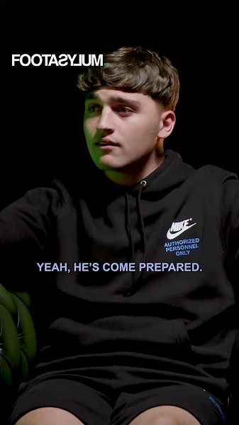 he's a freak 😭🤣 catch up on all episodes of Ask Me Anything now on the footasylum YT channel #footasylum