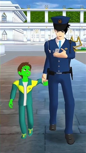 dancing yuta 👮🏻 #sakuraschoolsimulator​ #sakura​ #shorts​ #shortsviral​