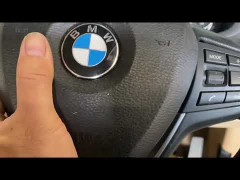 How to remove BMW X3 Driver Airbag.