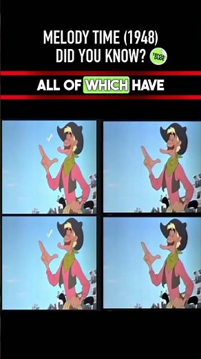Did you know THIS about MELODY TIME (1948)? Movie Facts & Trivia 1