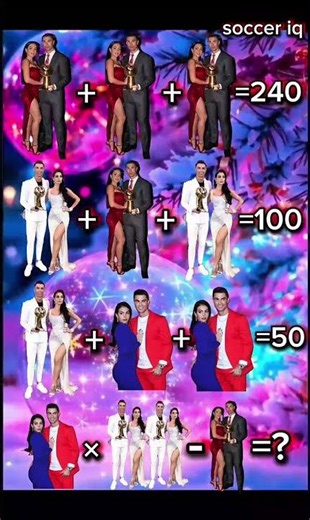 Only Geniuses Can Solve This Ronaldo Math Puzzle 😱⚽