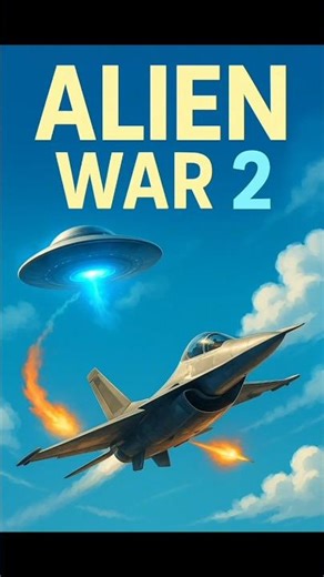 ALIEN WAR 2 – UFO vs Fighter Jet | Epic Sky Battle