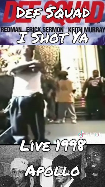 Def Squad I Shot Ya live at apollo #90shiphop #oldschoolhiphop #defsquad