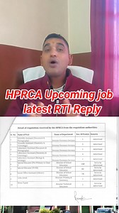 38K views · 698 reactions |  HPRCA RTI Reply Upcoming Various Job Vacancy   JOA library, Special Educator की वेकेंसी  JOA IT, Clerk कब तक आयेगी 樂 #hprca #hppsc #jobs Competitive Exam Update & Blogs #jobseekers | Competitive Exam Update & Blogs | Facebook