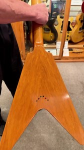 Greg shows us around the Vault and talks about his 1958 Original Korina Flying V. 🔥🔥🔥 Want to see more of his collection!? Answer below ⬇️ | Bizarre Guitar
