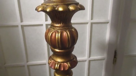 Vintage Art Nouveau Style Lamp Base - Etsy