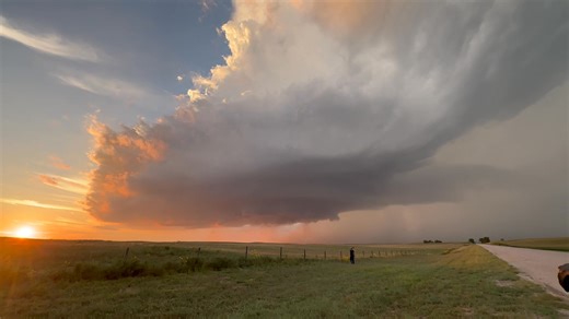Check out this beautiful Supercell we chased a few days ago in Nebraska! | Live Storm Chasers