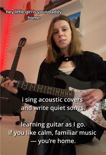 My First Electric Guitar Experience: Cover of I'm on Fire