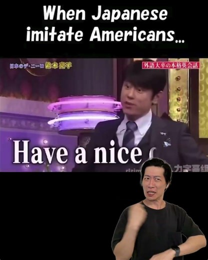 When Japanese Imitate Americans - ASL Interpretation