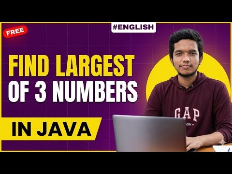 Find Largest of 3 Numbers in Java | Logic-First Approach#Java #DSA #Coding