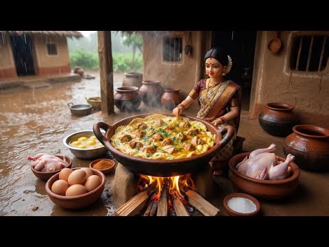 MINIATURE Dolls massive Cook BIG Indian Chicken Roast in Tiny Kitchen